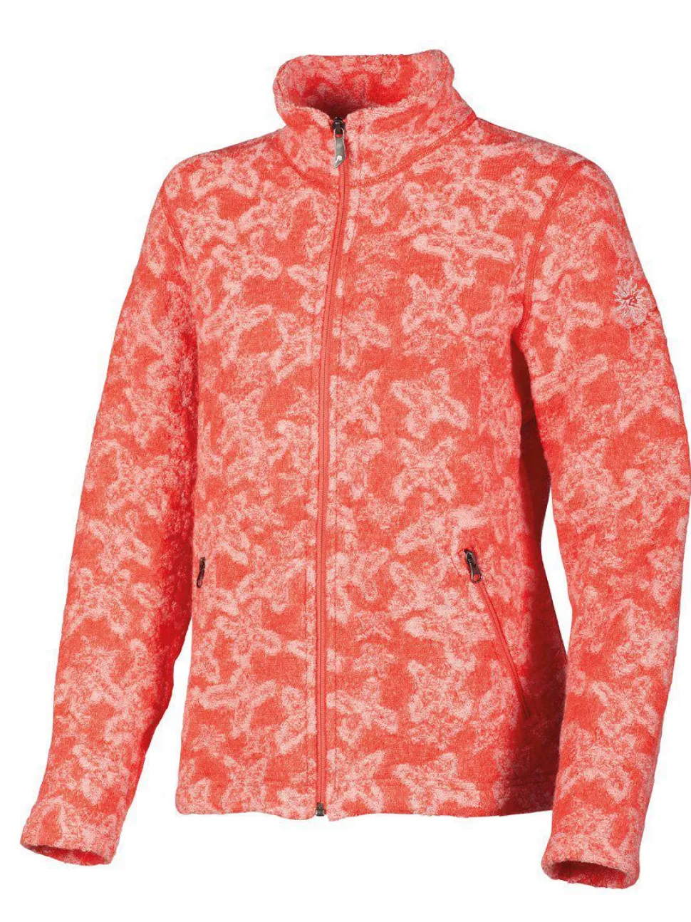 EIRA JAQUARD — MANDARIN RED