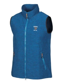 ELTON VEST, 98% ULL — ELECTRIC BLUE