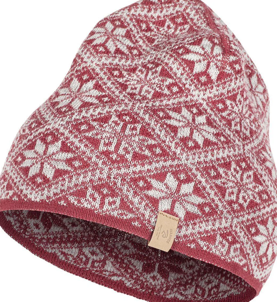 FREYA HAT — DEEP RED