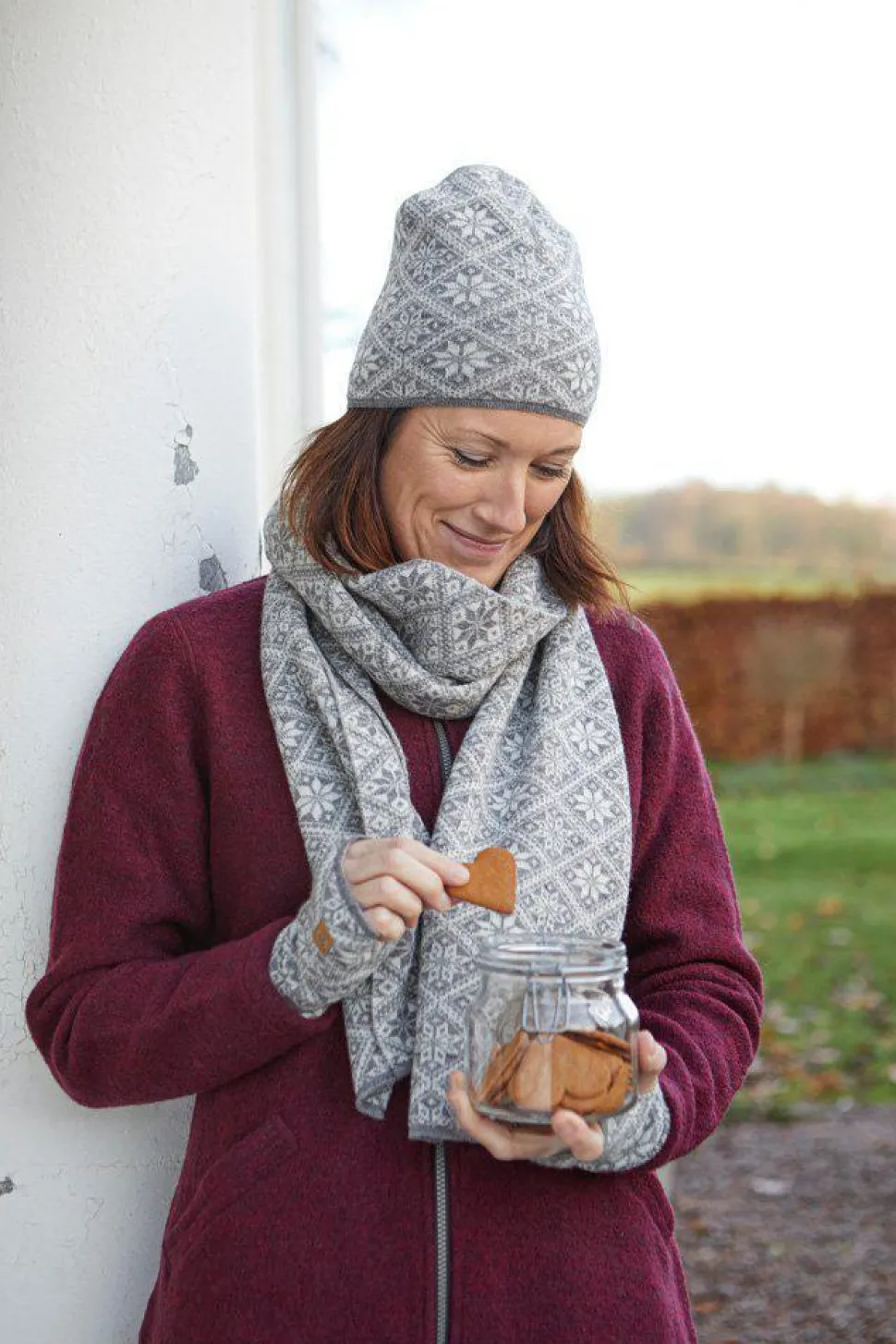 FREYA HAT — GREY MARL