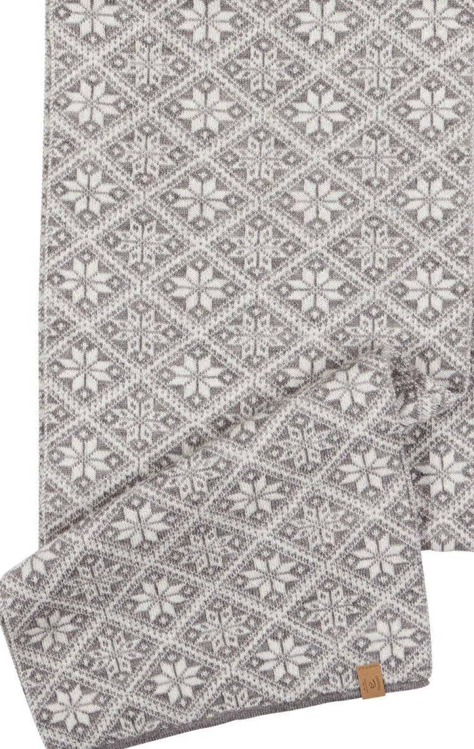 FREYA SCARF — GREY MARL