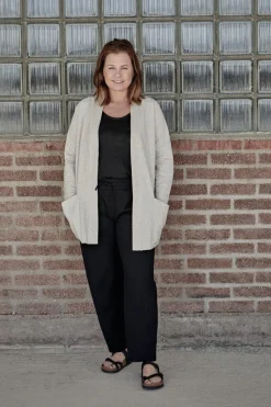 GY BEYLA CARDIGAN — BLACK