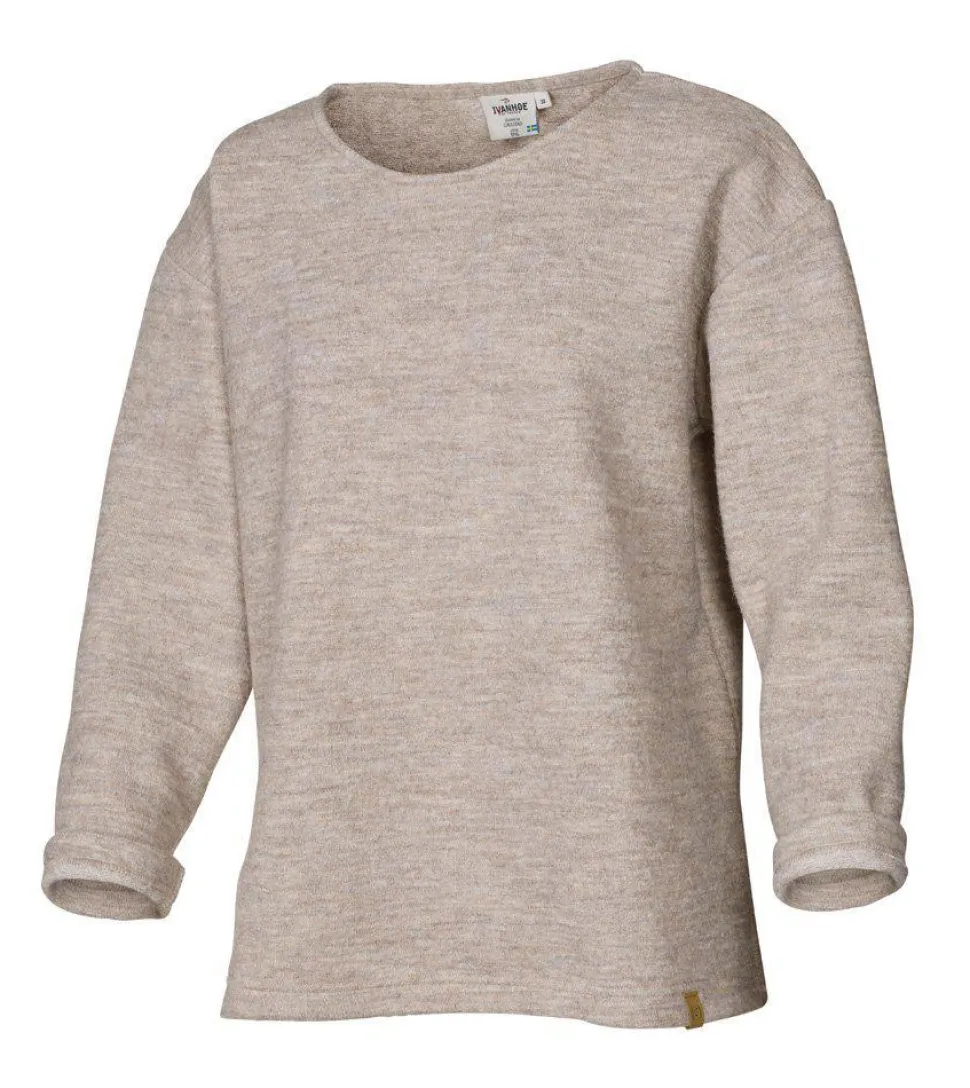 GY BYSTAD SOLID, 60% ULL 40% LYOCEL — SAND