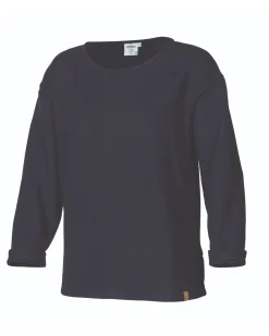 GY BYSTAD SOLID, 60% ULL 40% LYOCEL — NAVY