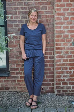 GY HODA PANT — NAVY