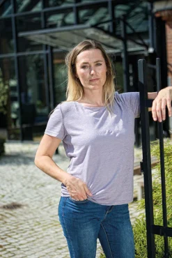 GY LEILA T-SHIRT — DARK OLIVE