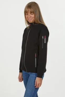 HEDDA WINDBREAKER, 100% EXTRA FINE MERINOULL — PURPLE