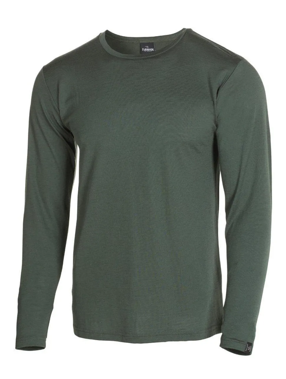 UNDERWOOL MERINO LONG SLEEVE MALE — RIFLE GREEN