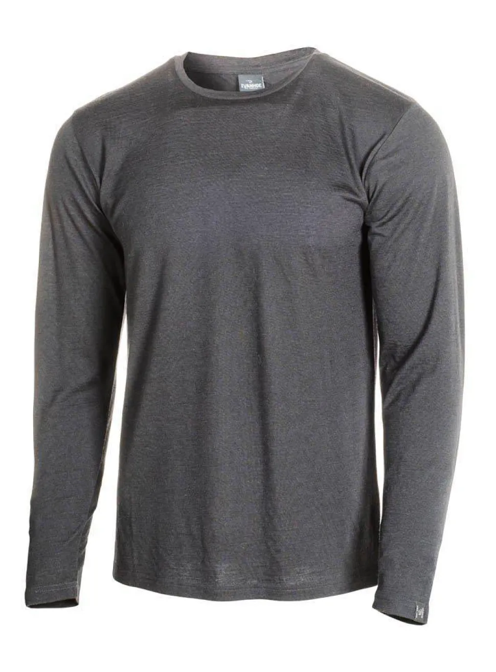 UNDERWOOL MERINO LONG SLEEVE MALE — GRAPHITE MARL