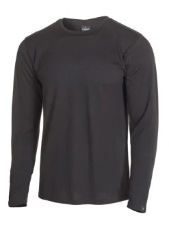 UNDERWOOL MERINO LONG SLEEVE MALE — BLACK