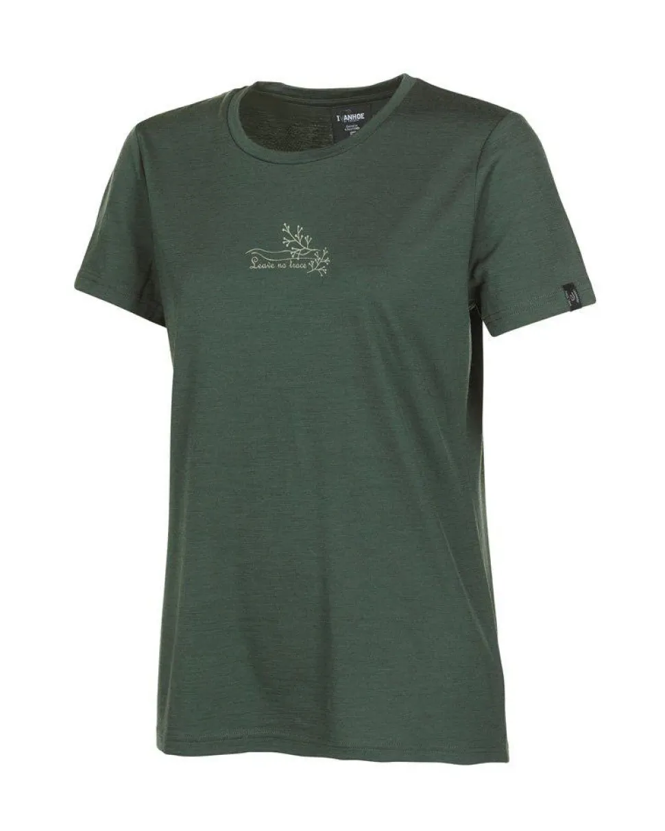 UW CILLA VINE, 100% EXTRA FIN MERINO ULL — RIFLE GREEN