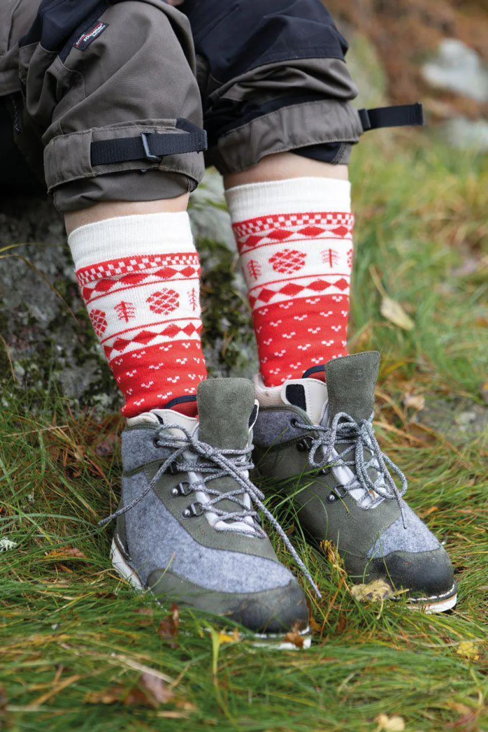 WOOL SOCK FOLKLORE — LODEN GREEN