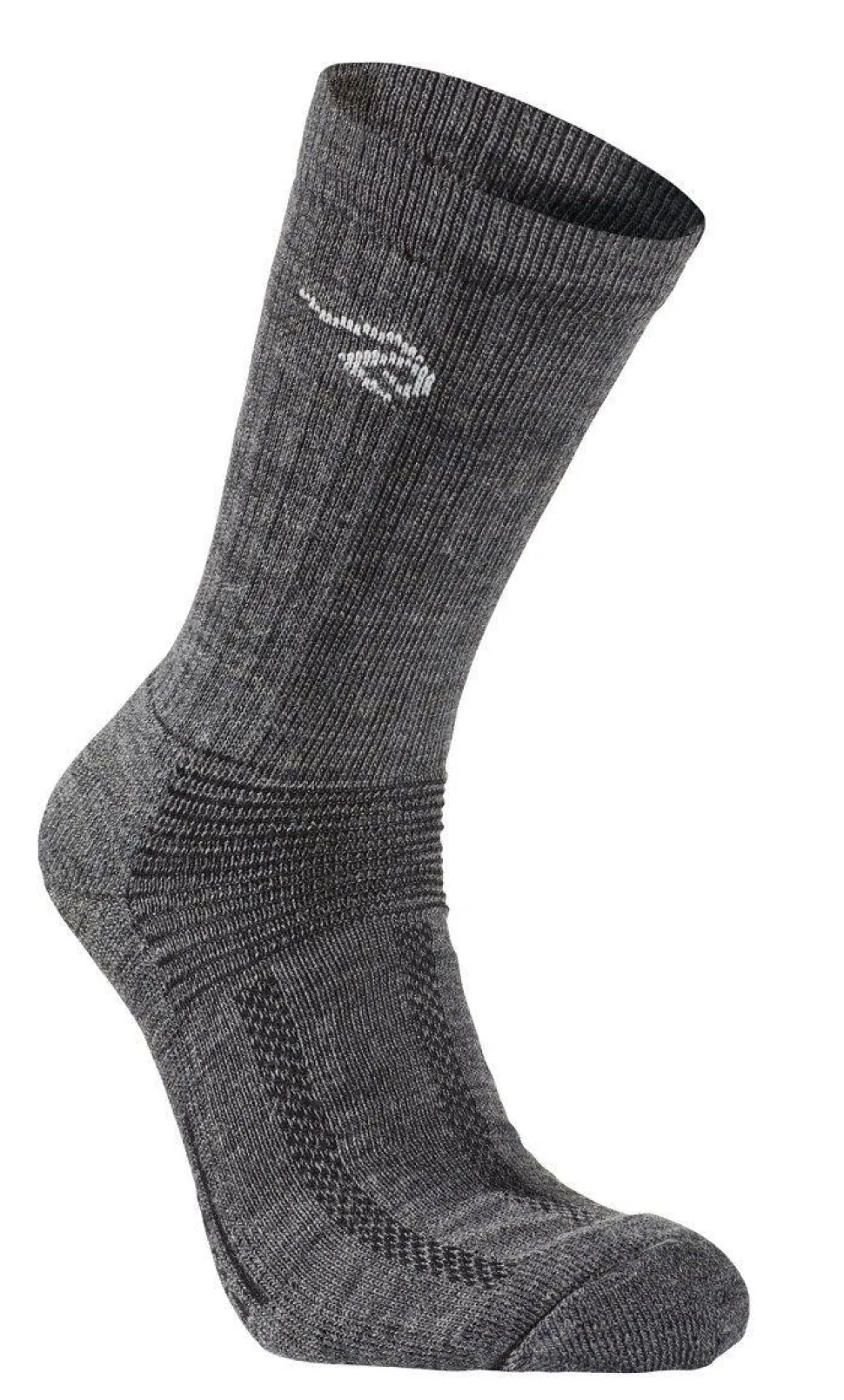 WOOL SOCK TREKK — GREY MARL